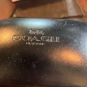 New in case blk Coach sunglasses with little dust cleaner cloth Coach | Accessories | New In Case Blk Coach Sunglasses With  main image 4